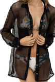 CAMISA MALLA MÍSTICO NEGRO MILONGA
