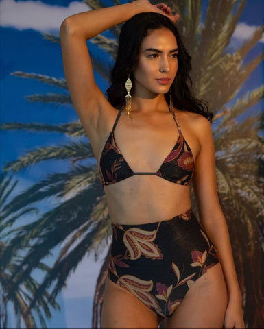 BIKINI PANTY ALTO LA MAISON NEGRO PROYECTO GRAZZIA