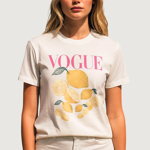 CAMISETA VOGUE LIMONES MONLE
