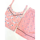 PIJAMA SHORT FLORES CURUBA EMILLE