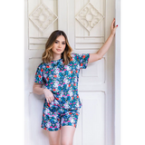 PIJAMA JARDÍN CON BUHOS EMILLE