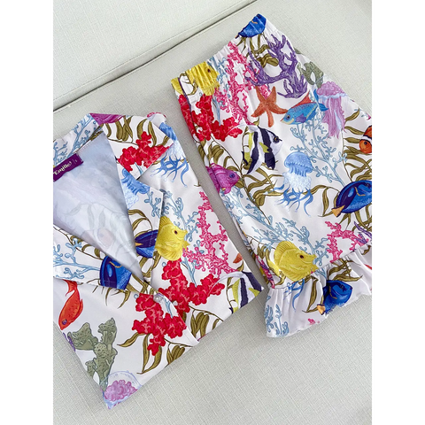 PIJAMA WHITE OCEAN EMILLE