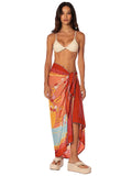 PAREO ISLA COVER UPS OPEN GREEN MAAJI