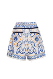 SHORT AZURE SOPHIE AGUA BENDITA