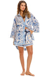 SHORT AZURE SOPHIE AGUA BENDITA