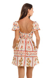 VESTIDO FIORE ROSAL AGUA BENDITA