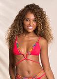 BIKINI 3523STR001 WOMENS SWIMWAER CHERRY RED MAAJI
