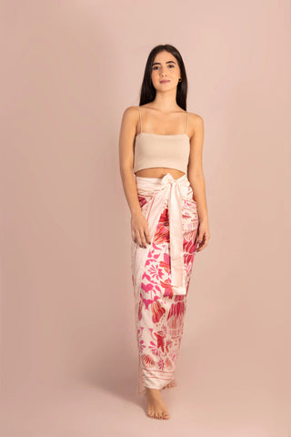 PAREO FLORI FUCSIA HIP