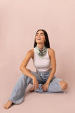 PAÑOLETA FLORI AQUA HIP