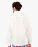CAMISA LINO BLANCO MARINI STAR