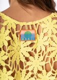 TOP ADELAIDA BRIGHT YELLOW MAAJI