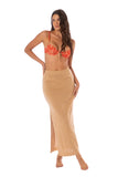 FALDA SOLID LA VILLA SIERRA KNITTED BROWN KIBYS