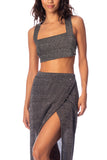 CROP TOP SOLID TEMPLE DEBORA KIBYS