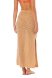FALDA SOLID LA VILLA SIERRA KNITTED BROWN KIBYS