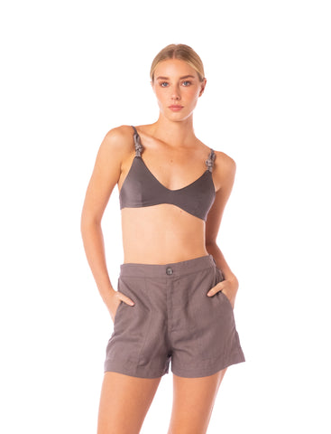 SHORT VULCANO GREY NORA KIBYS