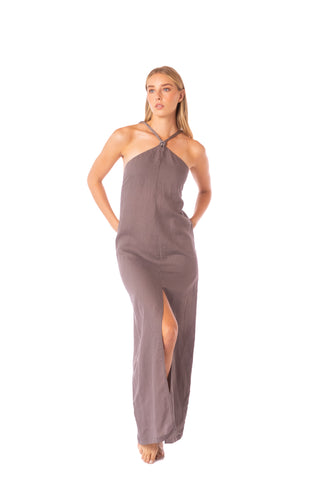 VESTIDO VULCANO GREY AMAL KIBYS