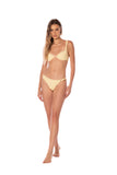 BIKINI SOLID SUN ESSENCE BUTTER YELLOW FER LESLIE KIBYS