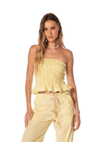 CROP TOP SOLID SUN ESSENCE AMIRA KIBYS