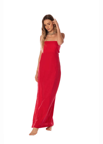 VESTIDO CRIMSON HEAT ANKARA KIBYS