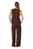 CROP TOP ETERNAL SANDS EDEN VEST COCORA DUST KIBYS