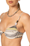 BIKINI PRINT STONE TOWN FER LAILA KIBYS