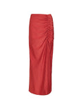 FALDA LEA TERRACOTA KIBYS