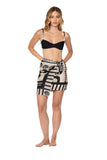 PAREO BLACK SHELLS LORETTA KIBYS