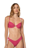 BIKINI SOLID PINK LATITUDES FER LAILA KIBYS