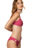 BIKINI SOLID PINK LATITUDES FER LAILA KIBYS