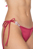 BIKINI SOLID PINK LATITUDES MAUI CANDY KIBYS