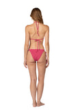 BIKINI SOLID PINK LATITUDES MAUI CANDY KIBYS