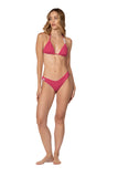 BIKINI SOLID PINK LATITUDES MAUI CANDY KIBYS