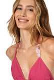 BIKINI SOLID PINK LATITUDES MAUI CANDY KIBYS