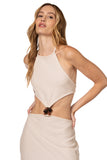 VESTIDO KNIT PINK LATITUDES IXORA KIBYS