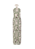 VESTIDO GREEN DREAMS AMAL KIBYS