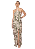 VESTIDO GREEN DREAMS AMAL KIBYS
