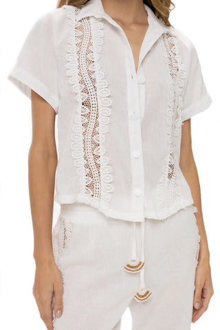 CAMISA MARFIL BRIGHT MILONGA