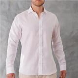 CAMISA LINO MANGA LARGA NORMANDIA BLANCO DANIELS