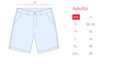 BERMUDA BLANCO RED FLAG