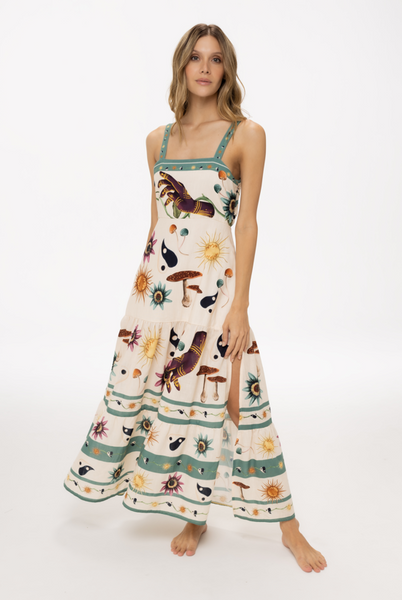 VESTIDO MÍSTICO VERDE MILONGA