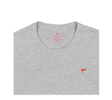 CAMISETA GRIS RED FLAG