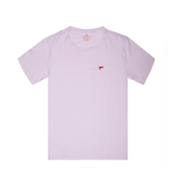 CAMISETA LILA RED FLAG