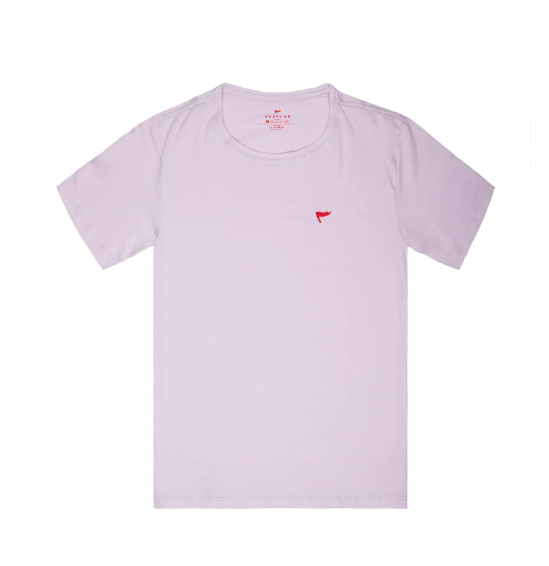 CAMISETA LILA RED FLAG