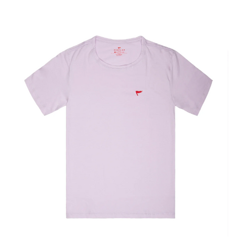 CAMISETA LILA RED FLAG