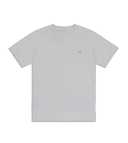 CAMISETA BORDADA GRIS MARINI STAR