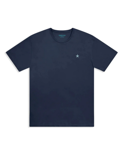 CAMISETA BORDADA AZUL OSCURO MARINI STAR