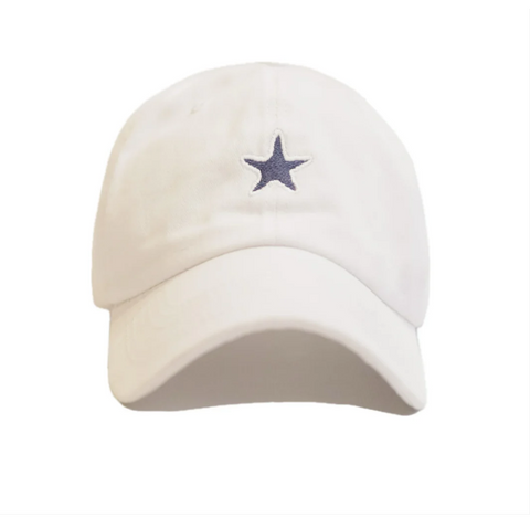 CACHUCHA WHITE MARINI STAR