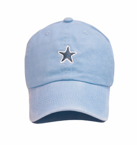 CACHUCHA BABY BLUE MARINI STAR