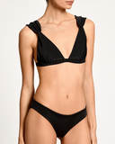 BIKINI BIANCA TEXTURIZED BLACK ENCANTADORE