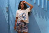 FALDA DARIA HELIOS OLA AZUL